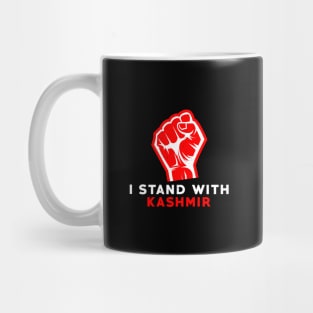 I Stand With Kashmir - Show Your Sympathy And Solidarity Mug